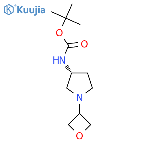 (R)-Tert-butyl 1-(oxetan-3-yl)pyrrolidin-3-ylcarbamate structure