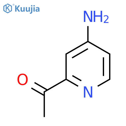 1-(4-Aminopyridin-2-yl)ethanone structure