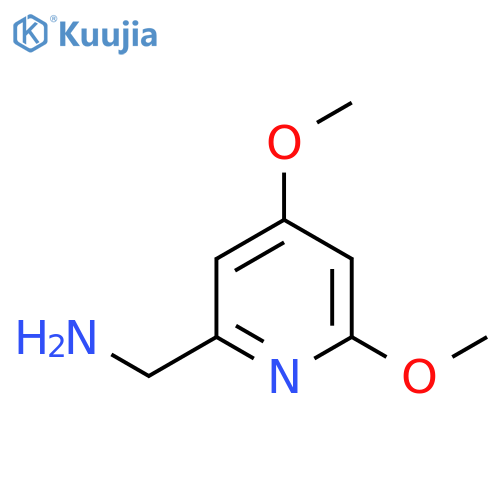 (4,6-Dimethoxypyridin-2-yl)methanamine structure