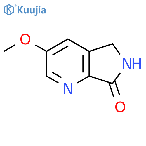 3-Methoxy-5,6-dihydropyrrolo[3,4-b]pyridin-7-one structure