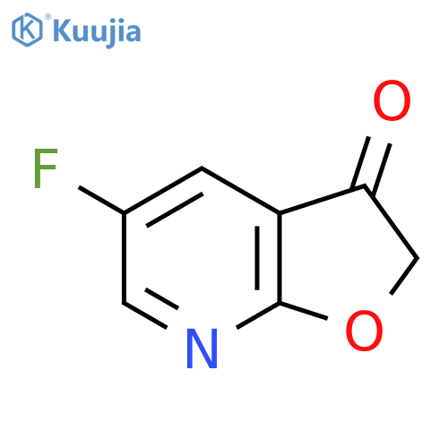 5-fluorofuro[2,3-b]pyridin-3-one structure