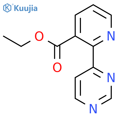 2-Pyrimidin-4-yl-nicotinic acid ethyl ester structure