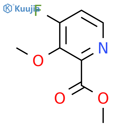 Methyl 4-fluoro-3-methoxypicolinate structure