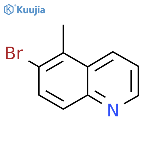 6-bromo-5-methyl-quinoline structure