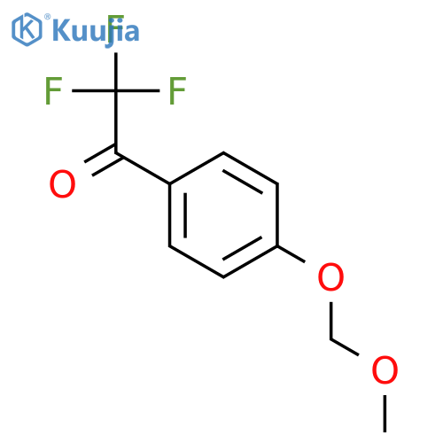 Ethanone, 2,2,2-trifluoro-1-[4-(methoxymethoxy)phenyl]- structure