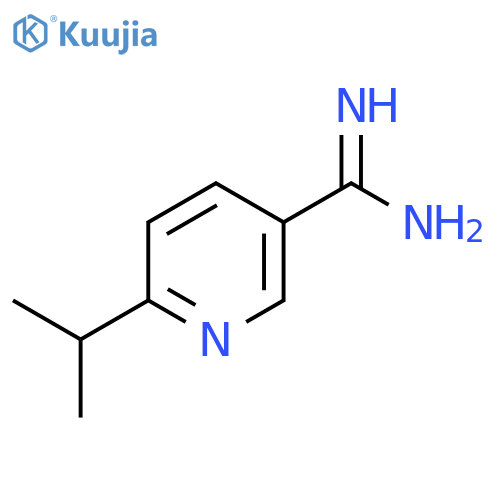 6-Isopropylnicotinimidamide structure