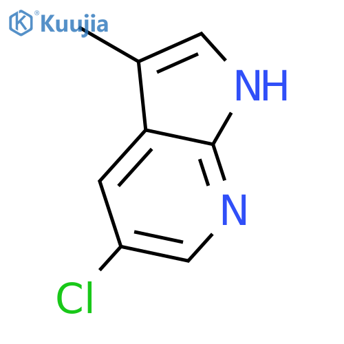 5-Chloro-3-methyl-1H-pyrrolo[2,3-b]pyridine structure