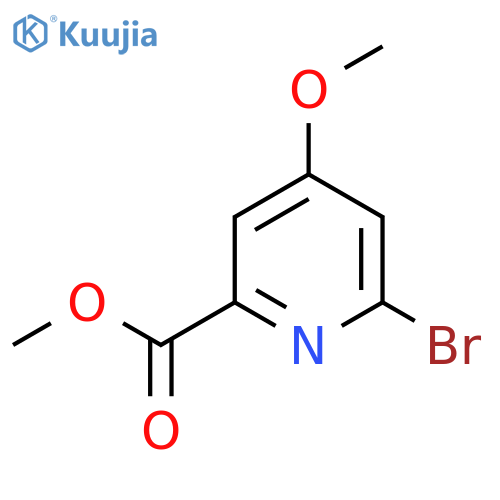 Methyl 6-bromo-4-methoxypicolinate structure