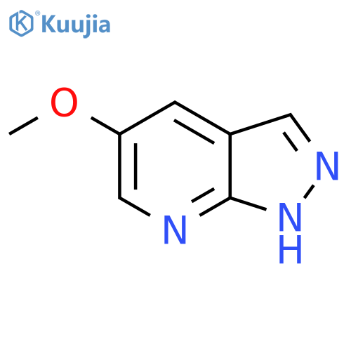 5-Methoxy-1H-pyrazolo3,4-bpyridine structure