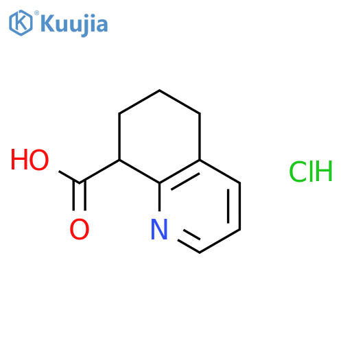 5,6,7,8-tetrahydro-quinoline-8-carboxylic acid hydrochloride structure