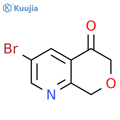 6H-Pyrano[3,4-b]pyridin-5(8H)-one, 3-bromo- structure