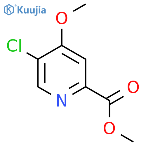 Methyl 5-chloro-4-methoxypyridine-2-carboxylate structure