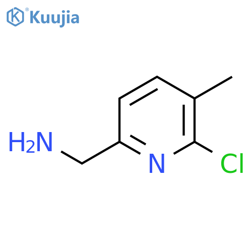 (6-Chloro-5-methylpyridin-2-YL)methanamine structure