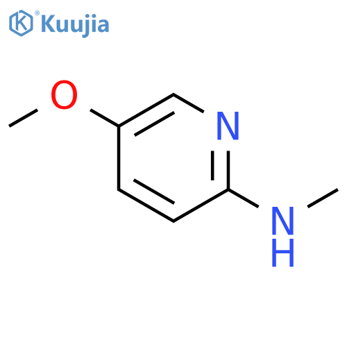 5-methoxy-N-methylpyridin-2-amine structure