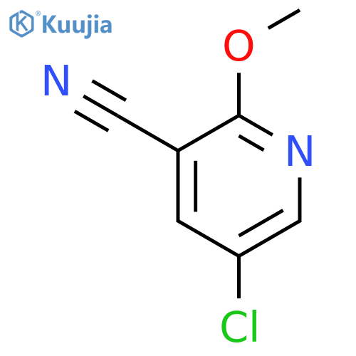 5-chloro-2-methoxypyridine-3-carbonitrile structure