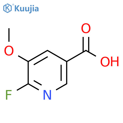 2-Fluoro-3-methoxypyridine-5-carboxylic acid structure