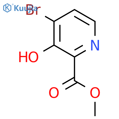 methyl 4-bromo-3-hydroxypyridine-2-carboxylate structure
