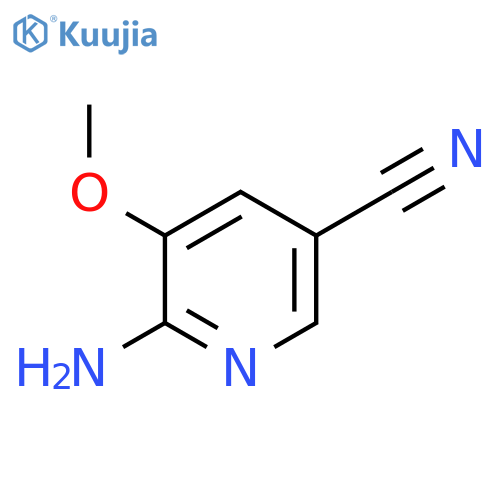 6-Amino-5-methoxynicotinonitrile structure