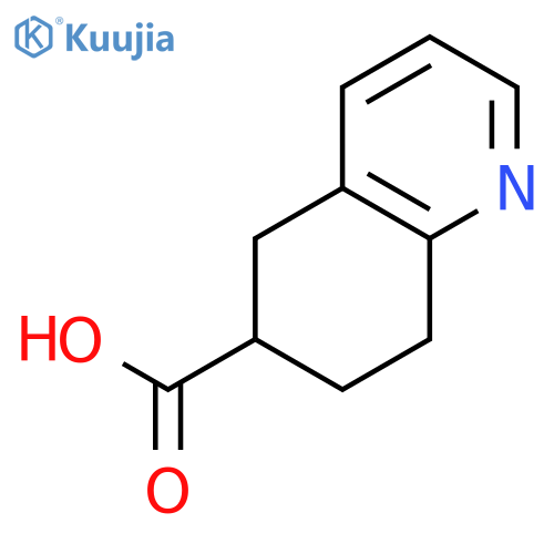 5,6,7,8-Tetrahydroquinoline-6-carboxylic acid structure