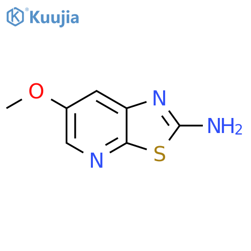 6-Methoxythiazolo[5,4-b]pyridin-2-amine structure