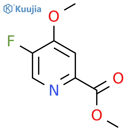 Methyl 5-fluoro-4-methoxypicolinate structure