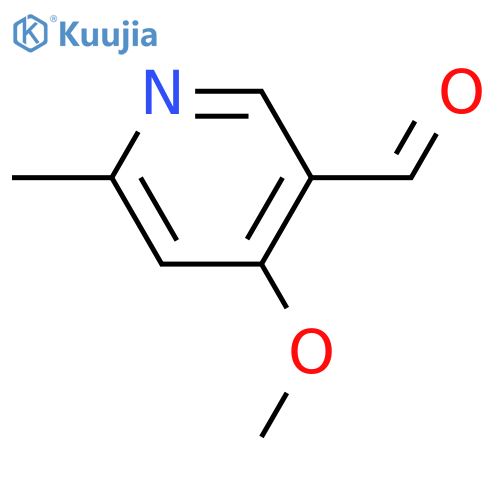 4-METHOXY-6-METHYLPYRIDINE-3-CARBALDEHYDE structure