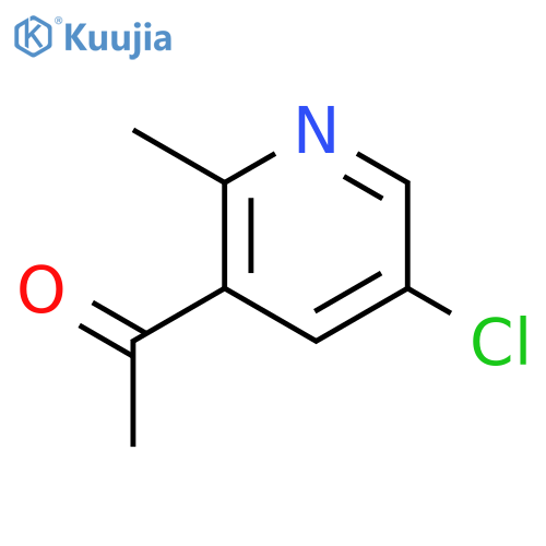 1-(5-Chloro-2-methylpyridin-3-yl)ethanone structure