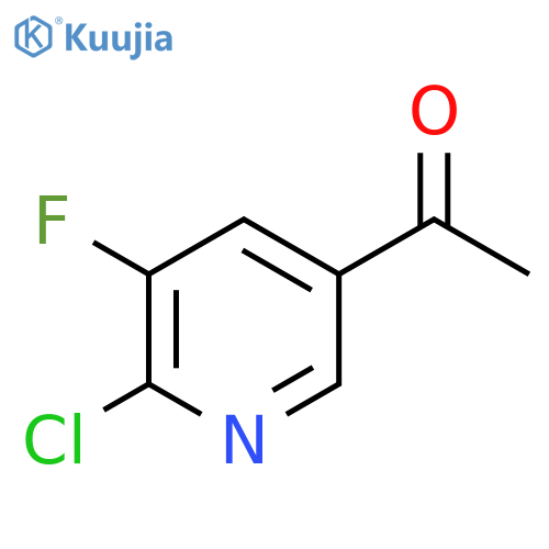 1-(6-Chloro-5-fluoropyridin-3-YL)ethanone structure