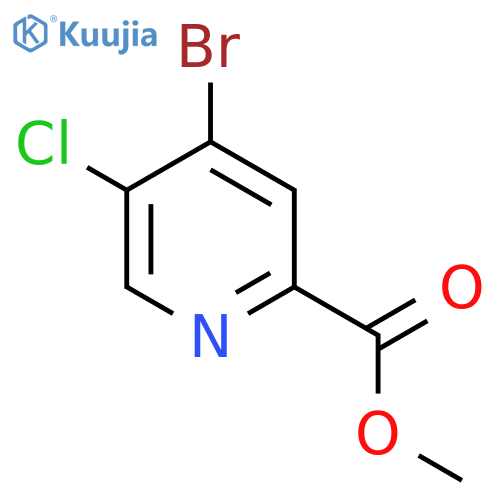 Methyl 4-bromo-5-chloropyridine-2-carboxylate structure