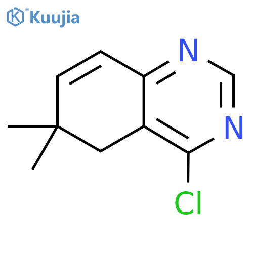 4-CHLORO-6,6-DIMETHYL-5,6-DIHYDROQUINAZOLINE structure