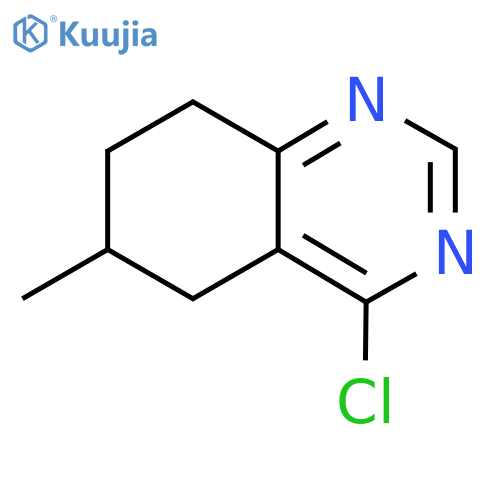 4-Chloro-6-methyl-5,6,7,8-tetrahydroquinazoline structure