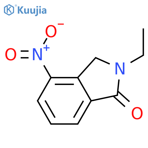 2-ethyl-2,3-dihydro-4-nitro-1H-Isoindol-1-one structure