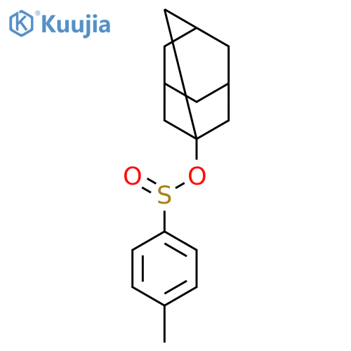 Benzenesulfinic acid, 4-methyl-, tricyclo[3.3.1.13,7]dec-1-yl ester structure