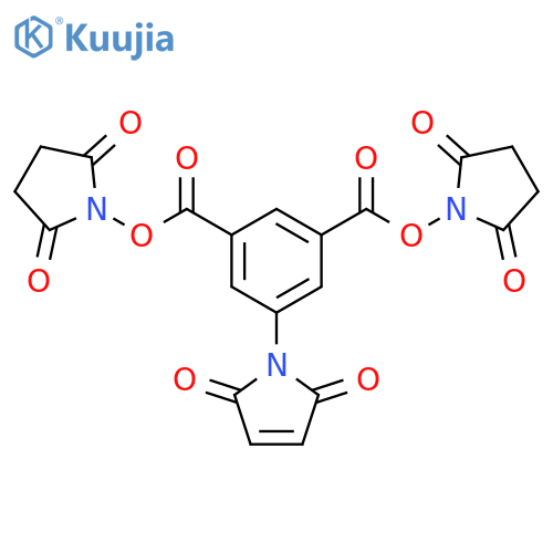 Maleimido-3,5-disuccinimidyl isophthalate structure