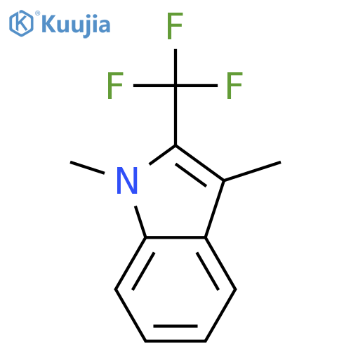 1,3-dimethyl-2-(trifluoromethyl)-1H-Indole structure