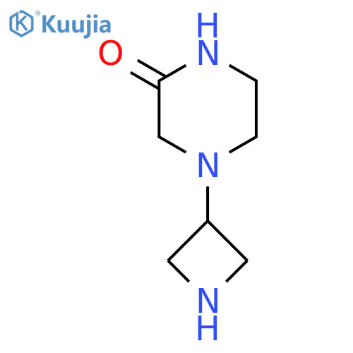 4-(azetidin-3-yl)piperazin-2-one structure