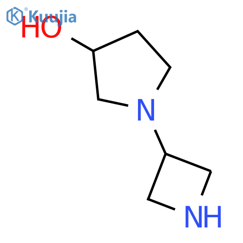 (3S)-1-(3-azetidinyl)-3-Pyrrolidinol structure
