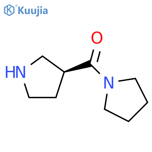 (3S)-3-(pyrrolidine-1-carbonyl)pyrrolidine structure