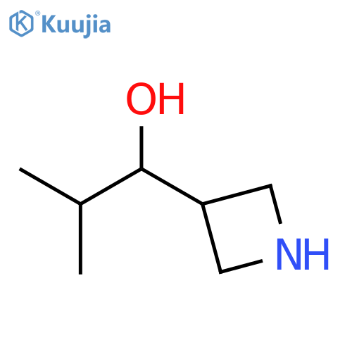 1-(azetidin-3-yl)-2-methylpropan-1-ol structure