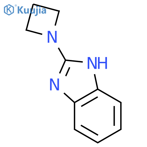 2-(1-azetidinyl)-1H-Benzimidazole structure