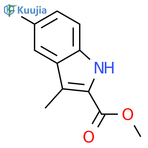 5-fluoro-3-methyl-1H-Indole-2-carboxylic acid methyl ester structure