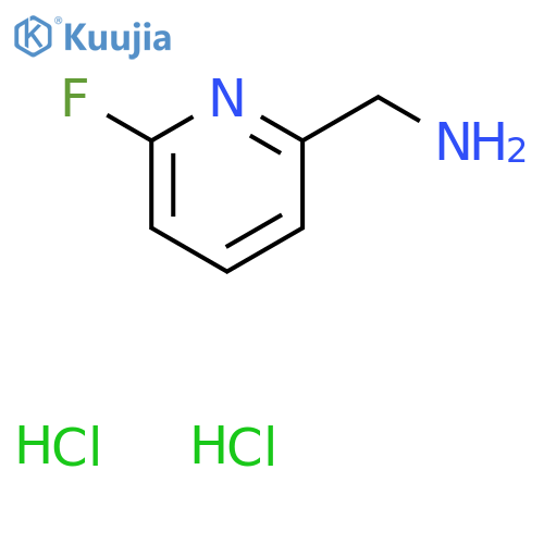 (6-Fluoropyridin-2-yl)methanamine dihydrochloride structure