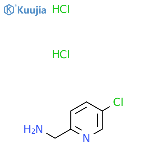 (5-chloro-2-pyridyl)methanamine dihydrochloride structure