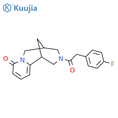 11-[2-(4-fluorophenyl)acetyl]-7,11-diazatricyclo[7.3.1.0^{2,7}]trideca-2,4-dien-6-one structure