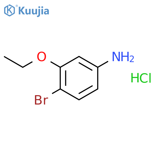4-Bromo-3-ethoxyaniline hydrochloride structure