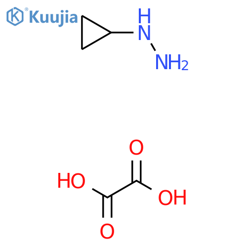 Cyclopropylhydrazine oxalate structure