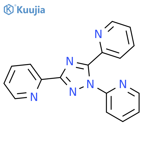 Pyridine, 2,2',2''-(1H-1,2,4-triazole-1,3,5-triyl)tris- structure