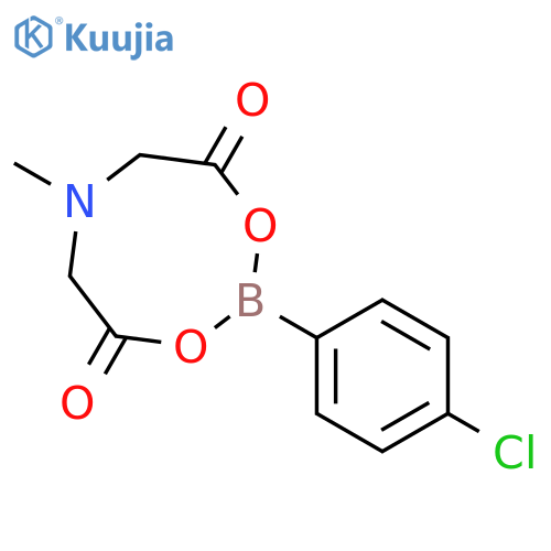 2-(4-Chlorophenyl)-6-methyl-1,3,6,2-dioxazaborocane-4,8-dione structure