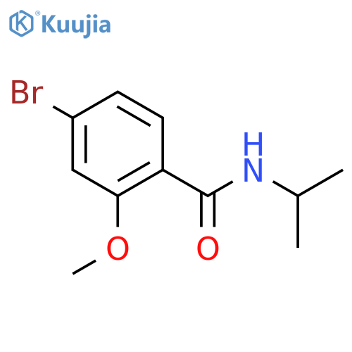 N-Isopropyl 4-bromo-2-methoxybenzamide structure