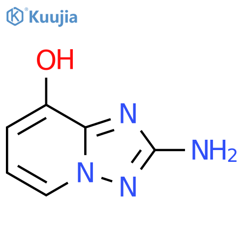 2-amino-1,2,4triazolo1,5-apyridin-8-ol structure
